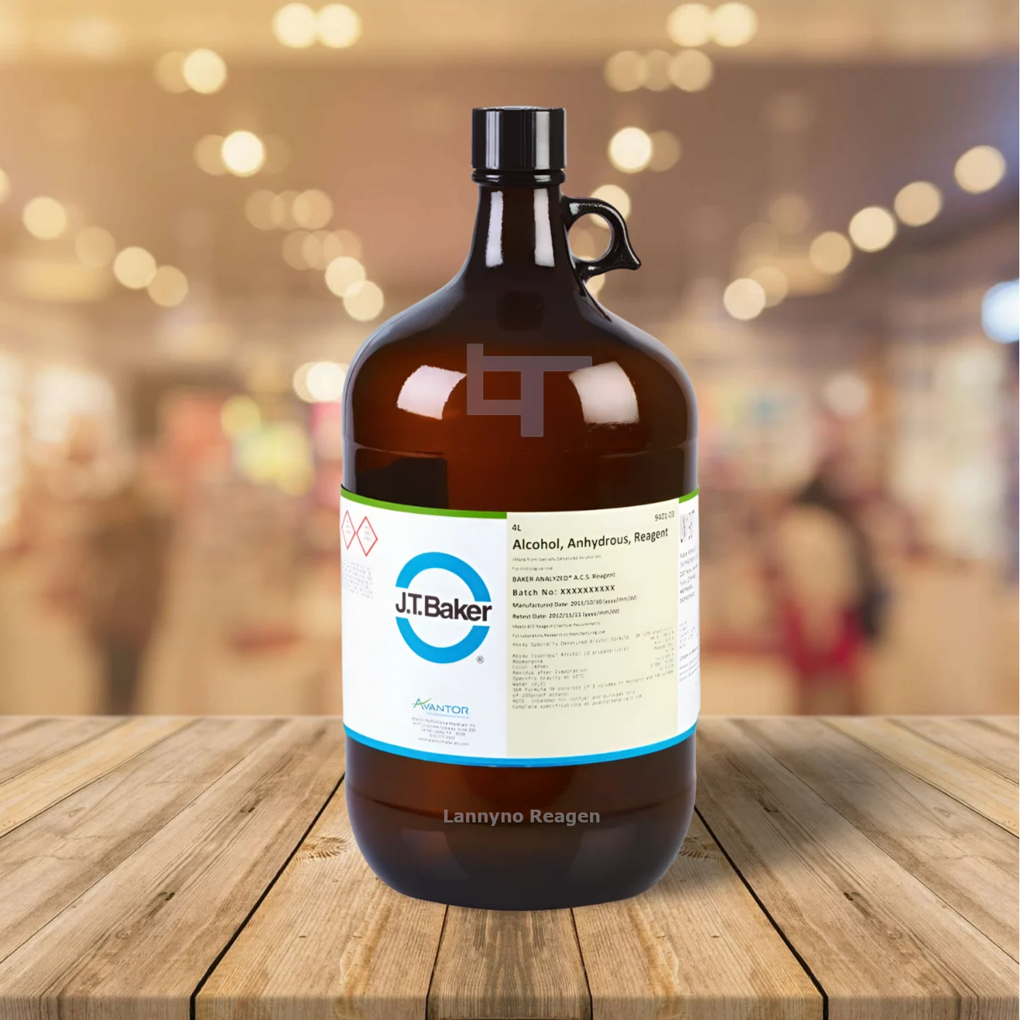 Alcohol Anhydrous Reagent BAKER ANALYZED® ACS 4 L