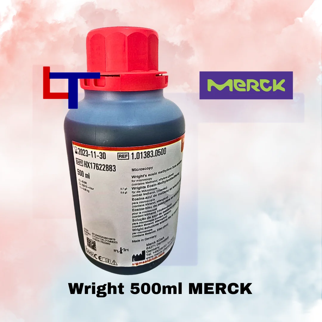 Wright Stain Solution for Microscopy 500 mL