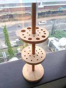 Rak Pipet Volumetrik Kayu