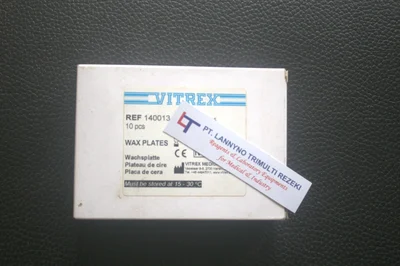 Wax Plates VITREX 10 pcs